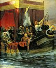 Paul Delaroche Canvas Paintings - Cardinal Richelieu